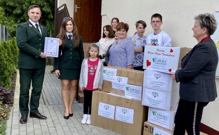 Dar Tarnowskich Myśliwych z Okazji Dnia Dziecka